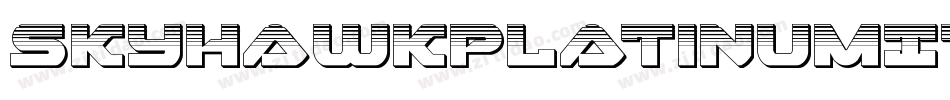 SkyhawkPlatinumItalic-P047字体转换