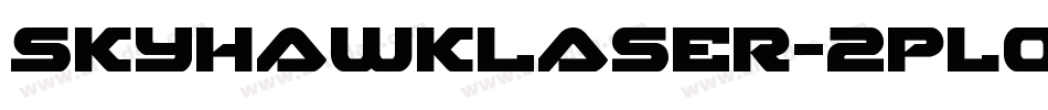SkyhawkLaser-2plo字体转换