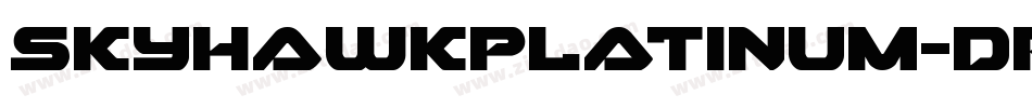 SkyhawkPlatinum-dRGZ字体转换