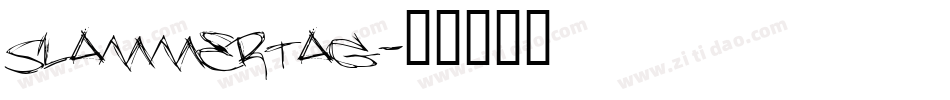 slammertag字体转换