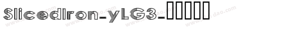 SlicedIron-yLG3字体转换