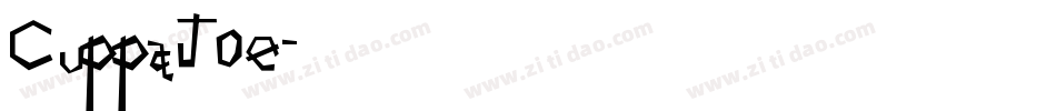CuppaJoe字体转换