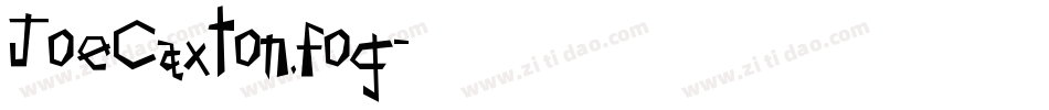 JoeCaxton.fog字体转换