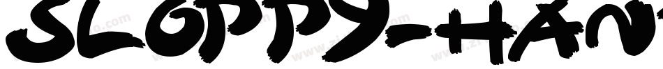 Sloppy-Hand字体转换