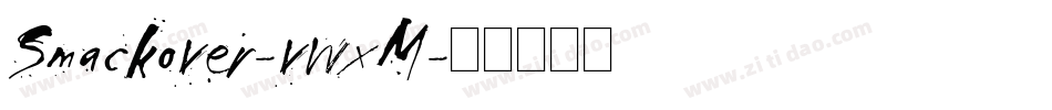 Smackover-vwxM字体转换