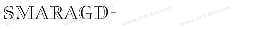 Smaragd字体转换