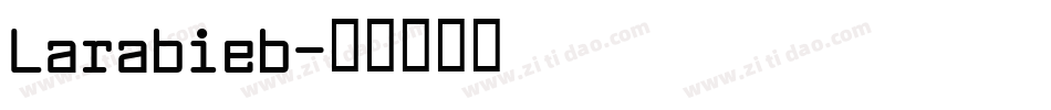 Larabieb字体转换