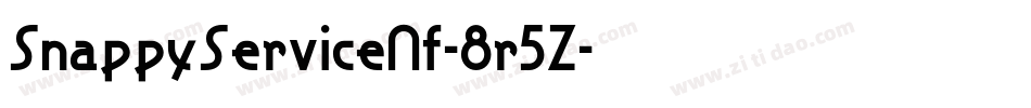 SnappyServiceNf-8r5Z字体转换