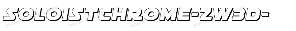 SoloistChrome-zw3D字体转换
