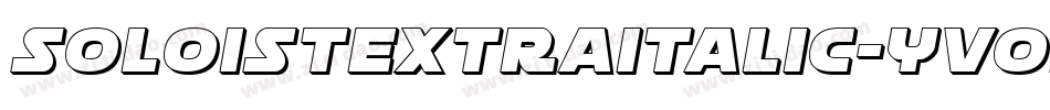 SoloistExtraItalic-yvOM字体转换