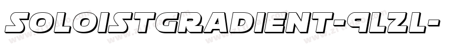SoloistGradient-9LZL字体转换