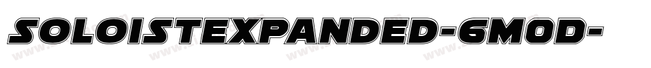 SoloistExpanded-6m0D字体转换