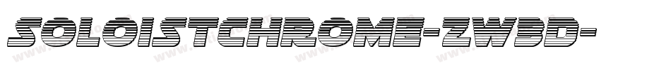 SoloistChrome-zw3D字体转换