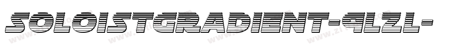 SoloistGradient-9LZL字体转换