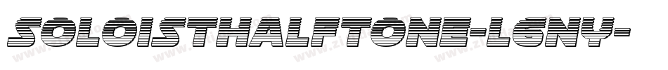 SoloistHalftone-l6ny字体转换