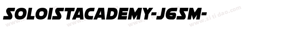 SoloistAcademy-j65M字体转换 SoloistAcademy-j65M字体转换