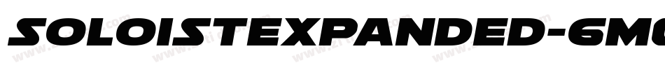 SoloistExpanded-6m0D字体转换