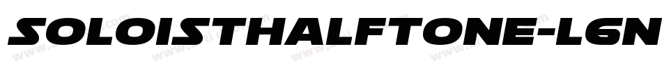 SoloistHalftone-l6ny字体转换