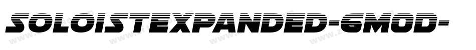 SoloistExpanded-6m0D字体转换