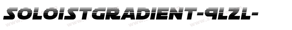 SoloistGradient-9LZL字体转换