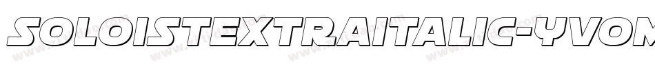 SoloistExtraItalic-yvOM字体转换