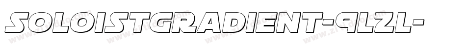 SoloistGradient-9LZL字体转换
