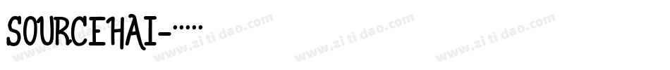 SOURCEHAI字体转换