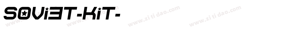 Soviet-Kit字体转换