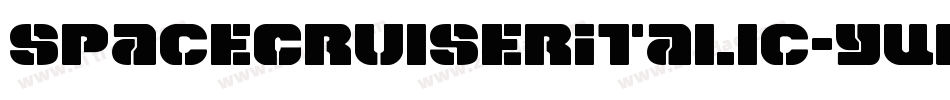 SpaceCruiserItalic-yWE5字体转换 SpaceCruiserItalic-yWE5字体转换