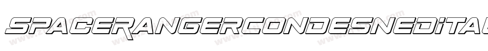 SpaceRangerCondesnedItalic-Km0e字体转换 SpaceRangerCondesnedItalic-Km0e字体转换
