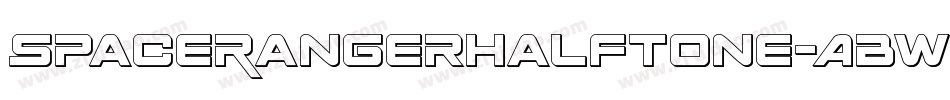 SpaceRangerHalftone-ABwm字体转换