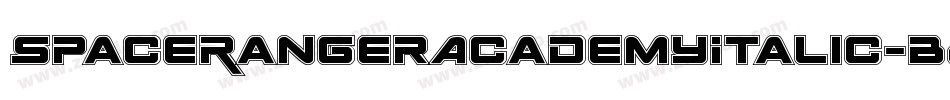 SpaceRangerAcademyItalic-B8Gn字体转换 SpaceRangerAcademyItalic-B8Gn字体转换