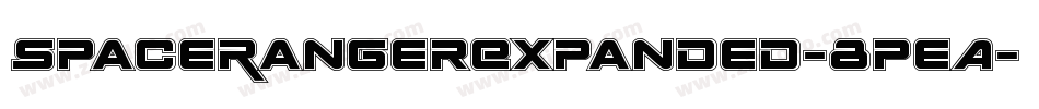 SpaceRangerExpanded-8peA字体转换