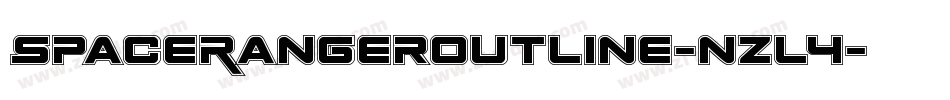 SpaceRangerOutline-nzL4字体转换 SpaceRangerOutline-nzL4字体转换