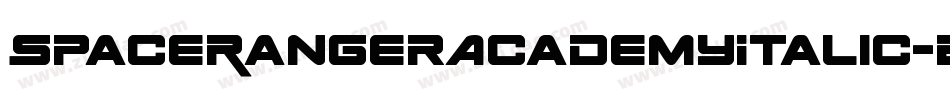 SpaceRangerAcademyItalic-B8Gn字体转换 SpaceRangerAcademyItalic-B8Gn字体转换