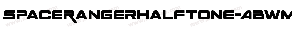 SpaceRangerHalftone-ABwm字体转换