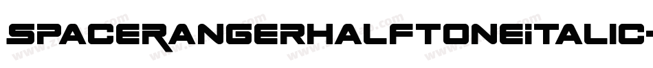 SpaceRangerHalftoneItalic-qz30字体转换 SpaceRangerHalftoneItalic-qz30字体转换