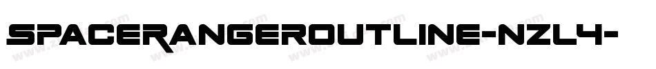 SpaceRangerOutline-nzL4字体转换 SpaceRangerOutline-nzL4字体转换