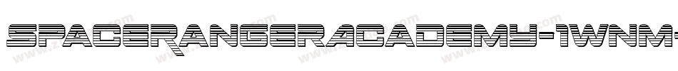 SpaceRangerAcademy-1WnM字体转换