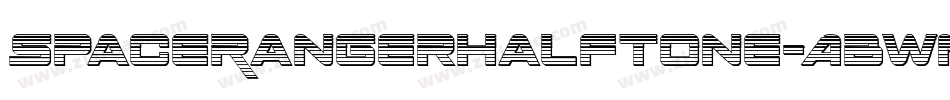 SpaceRangerHalftone-ABwm字体转换