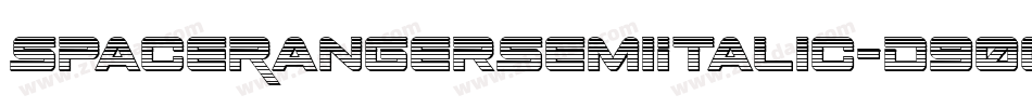 SpaceRangerSemiItalic-D900字体转换 SpaceRangerSemiItalic-D900字体转换