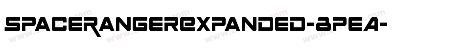SpaceRangerExpanded-8peA字体转换