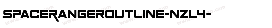 SpaceRangerOutline-nzL4字体转换 SpaceRangerOutline-nzL4字体转换
