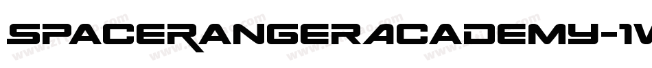 SpaceRangerAcademy-1WnM字体转换