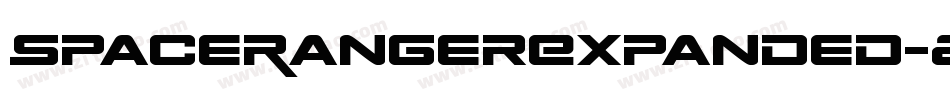 SpaceRangerExpanded-8peA字体转换