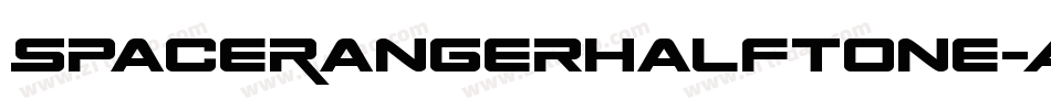 SpaceRangerHalftone-ABwm字体转换