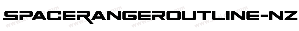 SpaceRangerOutline-nzL4字体转换 SpaceRangerOutline-nzL4字体转换