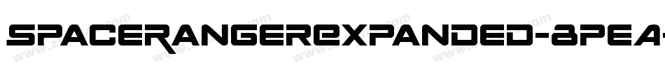 SpaceRangerExpanded-8peA字体转换