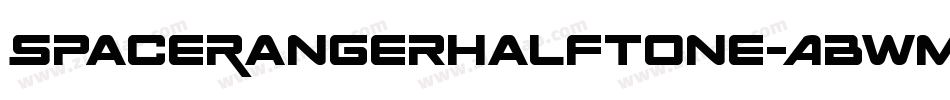 SpaceRangerHalftone-ABwm字体转换