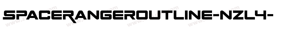 SpaceRangerOutline-nzL4字体转换 SpaceRangerOutline-nzL4字体转换